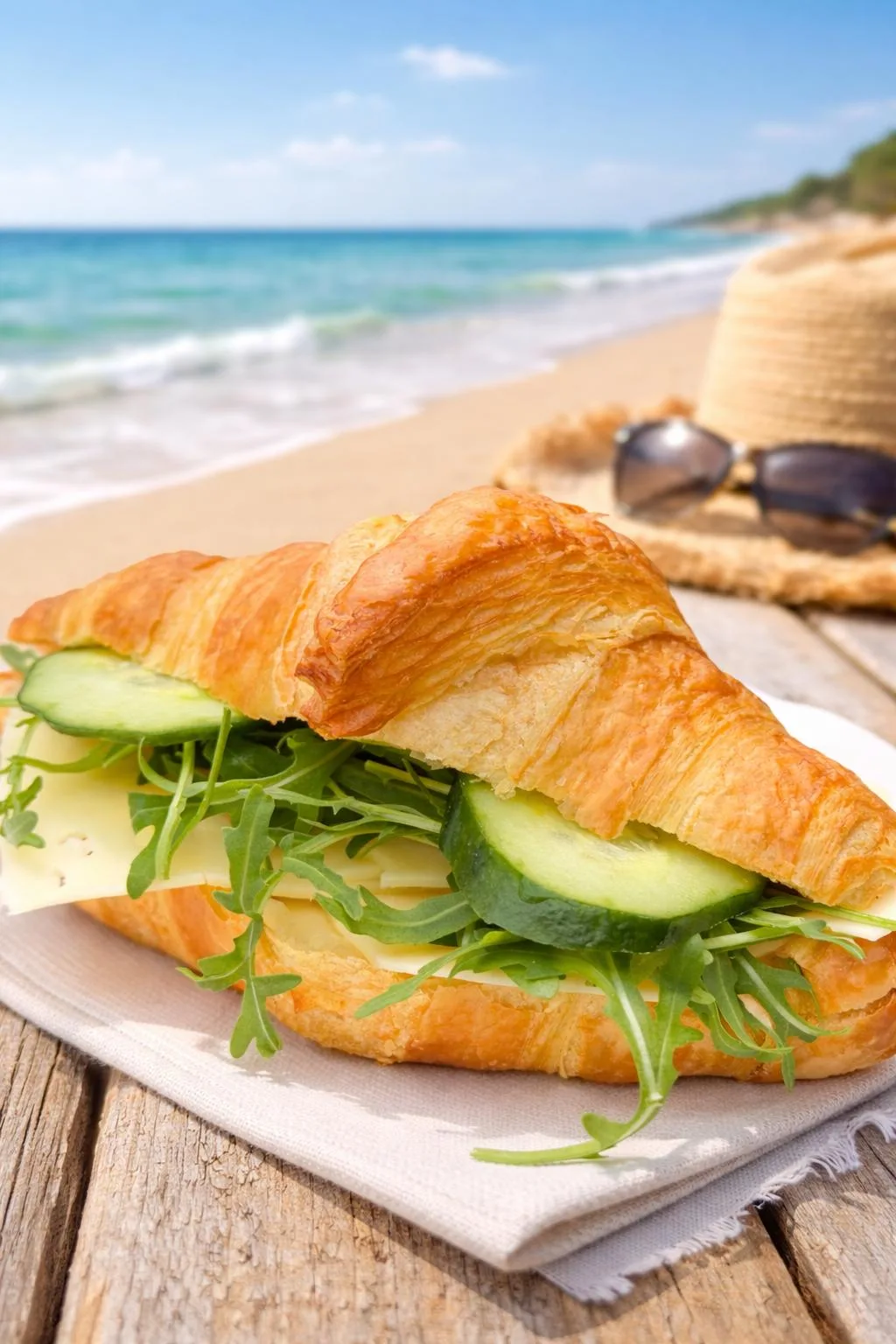 Herzhaftes Croissant