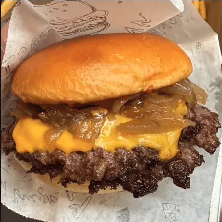Double Cheesy Smashburger