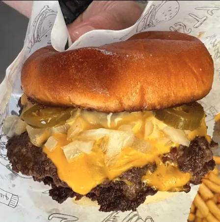 Chili Cheese Smashburger
